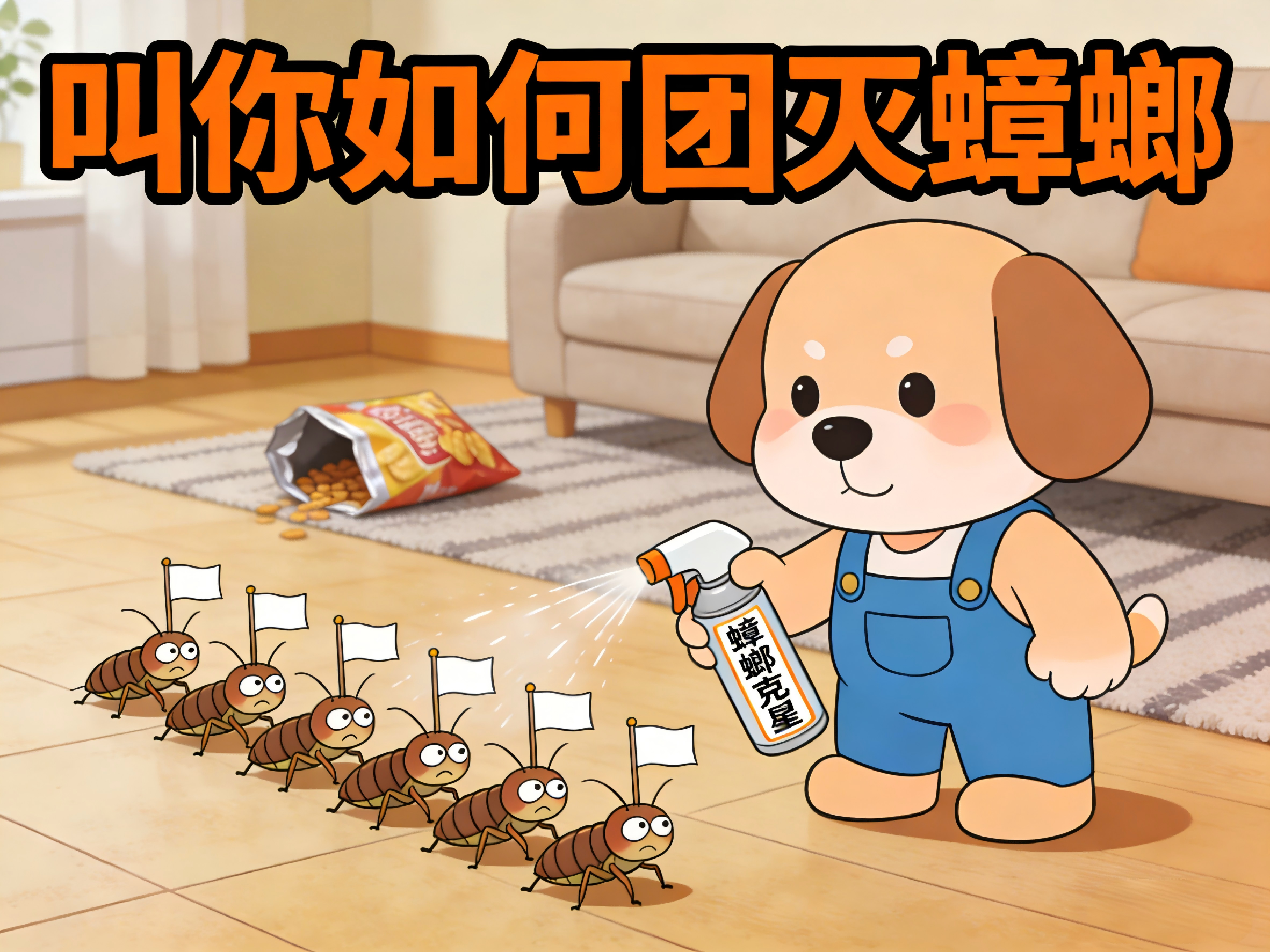 家里有蟑螂，教你如何團滅他們！